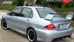 4 099 р. Пороги накладки Underground Mitsubishi Lancer 9 1-ый рестайлинг седан (2003-2005) (Неокрашенные)  с доставкой в г. Набережные‑Челны. Увеличить фотографию 2