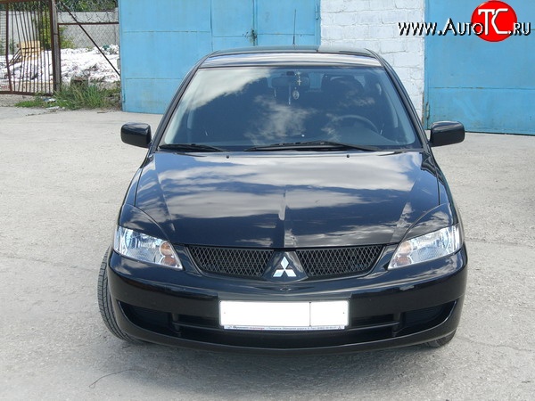 849 р. Комплект широких ресничек Evo V2 Mitsubishi Lancer 9 1-ый рестайлинг универсал (2003-2005) (Неокрашенные)  с доставкой в г. Набережные‑Челны