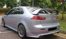 9 499 р. Пороги накладки Zodiak  Mitsubishi Lancer  10 (2007-2017) седан дорестайлинг, хэтчбэк дорестайлинг, седан рестайлинг, хэтчбек 5 дв рестайлинг (Неокрашенные)  с доставкой в г. Набережные‑Челны. Увеличить фотографию 3