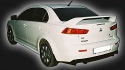 5 999 р. Пороги накладки GT Dynamics Mitsubishi Lancer 10 хэтчбэк дорестайлинг (2007-2010) (Неокрашенные)  с доставкой в г. Набережные‑Челны. Увеличить фотографию 2