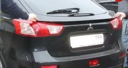 Лип спойлер Sport 5D (хетчбек) Mitsubishi Lancer 10 хэтчбэк дорестайлинг (2007-2010)