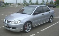 5 999 р. Пороги накладки EGR Mitsubishi Lancer 9 2-ой рестайлинг седан (2005-2009) (Неокрашенные)  с доставкой в г. Набережные‑Челны. Увеличить фотографию 4