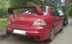 21 999 р. Крышка багажника Evo Mitsubishi Lancer 9 1-ый рестайлинг седан (2003-2005) (Неокрашенная)  с доставкой в г. Набережные‑Челны. Увеличить фотографию 3