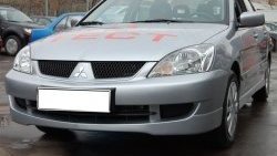 Накладка переднего бампера GT Dynamics Mitsubishi Lancer 9 1-ый рестайлинг седан (2003-2005)