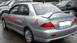 6 199 р. Пороги накладки GT Dynamics Mitsubishi Lancer 9 2-ой рестайлинг седан (2005-2009) (Неокрашенные)  с доставкой в г. Набережные‑Челны. Увеличить фотографию 2