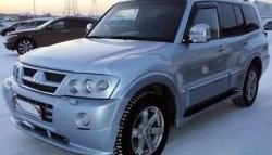 5 949 р. Вставки для модульной оптики Sport Mitsubishi Pajero 3 V70 дорестайлинг (1999-2003) (кузов: дорестайлинг (без креплений))  с доставкой в г. Набережные‑Челны. Увеличить фотографию 2