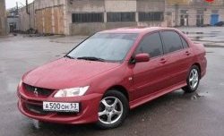 Пороги накладки Mitsubishi Lancer 9 2-ой рестайлинг седан (2005-2009)