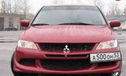 Передний бампер на Mitsubishi Lancer 9 1-ый рестайлинг универсал (2003-2005)