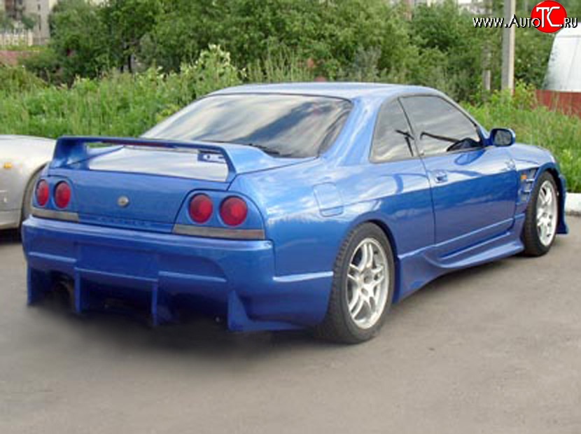 9 999 р. Задний бампер DoLuck Nissan Skyline R33 (1993-1998) (Неокрашенный)  с доставкой в г. Набережные‑Челны