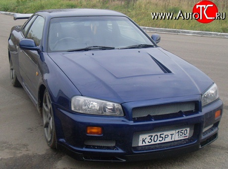 9 549 р. Передний бампер GTR Nissan Skyline R33 (1993-1998) (Неокрашенный)  с доставкой в г. Набережные‑Челны