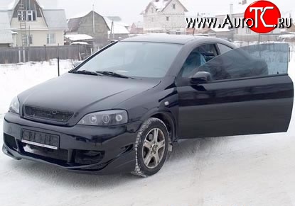 10 099 р. Передний бампер NTC Opel Astra G седан (1998-2005) (Неокрашенный)  с доставкой в г. Набережные‑Челны