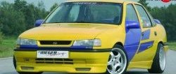 899 р. Длинная накладка на фары Rieger Opel Vectra A седан дорестайлинг (1988-1992)  с доставкой в г. Набережные‑Челны. Увеличить фотографию 2