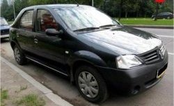 3 069 р. Передний бампер SAT Renault Logan 1 дорестайлинг (2004-2010) (Неокрашенный)  с доставкой в г. Набережные‑Челны. Увеличить фотографию 4