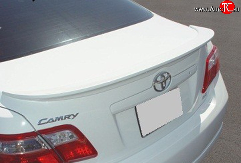 3 689 р. Спойлер Sport Toyota Camry XV40 рестайлинг (2009-2011) (Неокрашенный)  с доставкой в г. Набережные‑Челны