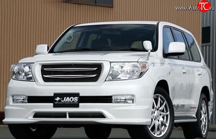 12 599 р. Решётка радиатора JAOS дорестайлинг Toyota Land Cruiser 200 дорестайлинг (2007-2012) (Неокрашенная)  с доставкой в г. Набережные‑Челны