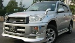 8 949 р. Пороги накладки Sport Toyota RAV4 CA20 5 дв. дорестайлинг (2000-2003) (Неокрашенные)  с доставкой в г. Набережные‑Челны. Увеличить фотографию 2