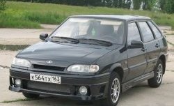 3 699 р. Пороги накладки DM Лада 21099 (1990-2004) (Неокрашенные)  с доставкой в г. Набережные‑Челны. Увеличить фотографию 3