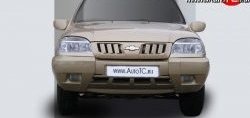 459 р. Накладки и основания зеркал Кураж до 2005г.в. Chevrolet Niva 2123 дорестайлинг (2002-2008) (Неокрашенные)  с доставкой в г. Набережные‑Челны. Увеличить фотографию 2