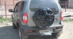 3 899 р. Чехол запасного колеса Трофей Снайпера  Chevrolet Niva  2123 (2002-2020), Лада 2123 (Нива Шевроле) (2002-2021), Лада Нива Трэвел (2021-2024) (Неокрашенный)  с доставкой в г. Набережные‑Челны. Увеличить фотографию 7