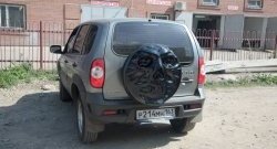 3 899 р. Чехол запасного колеса Трофей Снайпера  Chevrolet Niva  2123 (2002-2020), Лада 2123 (Нива Шевроле) (2002-2021), Лада Нива Трэвел (2021-2024) (Неокрашенный)  с доставкой в г. Набережные‑Челны. Увеличить фотографию 8