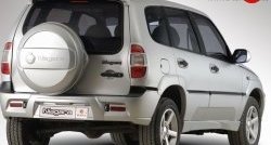 3 099 р. Бокс запасного колеса Ниагара 2 Chevrolet Niva 2123 дорестайлинг (2002-2008) (Неокрашенный)  с доставкой в г. Набережные‑Челны. Увеличить фотографию 2