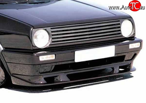 5 699 р. Накладка переднего бампера OldWise V1 Volkswagen Golf 2 (1983-1992)  с доставкой в г. Набережные‑Челны