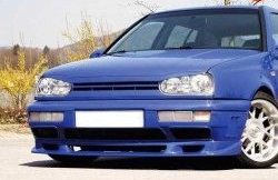 4 399 р. Накладка переднего бампера Fast V2  Volkswagen Golf  3 (1991-1998)  с доставкой в г. Набережные‑Челны. Увеличить фотографию 1