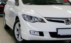 1 149 р. Реснички Mugen  Honda Civic  FD (2005-2011) седан дорестайлинг, седан рестайлинг (Неокрашенные)  с доставкой в г. Набережные‑Челны. Увеличить фотографию 3