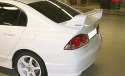 10 699 р. Антикрыло Mugen  Honda Civic  FD (2005-2011) седан дорестайлинг, седан рестайлинг (Неокрашенный)  с доставкой в г. Набережные‑Челны. Увеличить фотографию 5