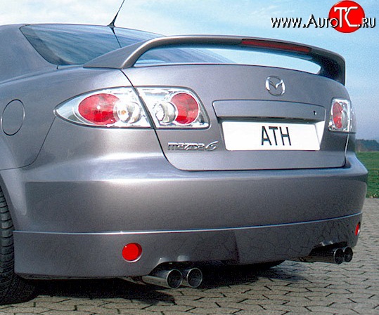 5 949 р. Спойлер ATH Mazda 6 GG седан дорестайлинг (2002-2005) (Неокрашенный)  с доставкой в г. Набережные‑Челны