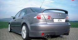 5 949 р. Спойлер ATH Mazda 6 GG седан дорестайлинг (2002-2005) (Неокрашенный)  с доставкой в г. Набережные‑Челны. Увеличить фотографию 2