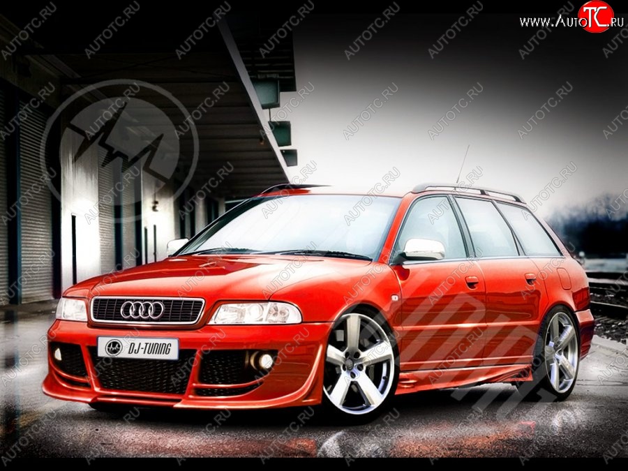 7 239 р. Передний бампер ST Audi A4 B5 8D2 седан 2-ой рестайлинг (1999-2001)  с доставкой в г. Набережные‑Челны