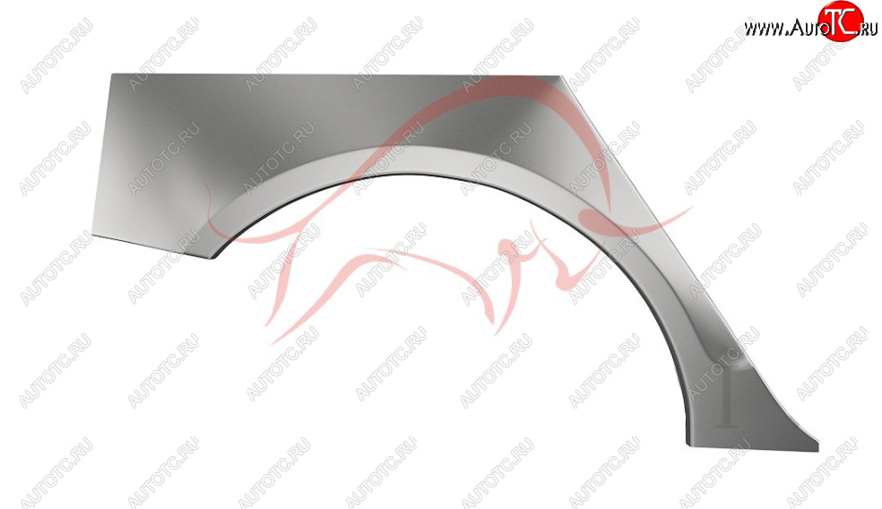2 189 р. Правая задняя ремонтная арка (внешняя) Wisentbull Audi A4 B8 дорестайлинг, седан (2007-2011)  с доставкой в г. Набережные‑Челны