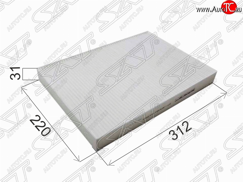 319 р. Фильтр салонный SAT (угольный, 220х312х31 mm)  Audi A4  B9 (2016-2020), Audi A5  F5 (2016-2020), Audi A7  4K (2018-2023), Audi Q5  FY (2017-2022), Audi Q7  4M (2015-2022), Porsche Cayenne  PO536 (2018-2024)  с доставкой в г. Набережные‑Челны