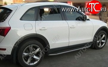 13 999 р. Накладки на колёсные арки (рестайлинг) CT Audi Q5 8R дорестайлинг (2008-2012) (Неокрашенные)  с доставкой в г. Набережные‑Челны