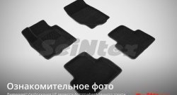 5 699 р. Износостойкие коврики в салон SeiNtex Premium 3D 4 шт. (ворсовые, черные)  Audi Q5  8R (2008-2017) дорестайлинг, рестайлинг  с доставкой в г. Набережные‑Челны. Увеличить фотографию 1