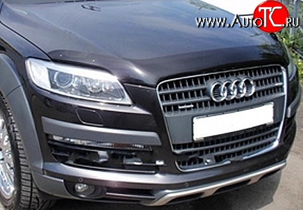 3 169 р. Дефлектор капота NovLine  Audi Q7  4L (2005-2009) дорестайлинг  с доставкой в г. Набережные‑Челны