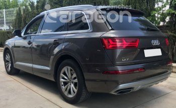 22 699 р. Фаркоп Aragon Audi Q7 4L дорестайлинг (2005-2009) (тип шара: V)  с доставкой в г. Набережные‑Челны. Увеличить фотографию 4