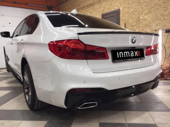 7 999 р. Спойлер багажника M-Performance BMW 5 серия G30 дорестайлинг, седан (2016-2020) (черный глянцевый)  с доставкой в г. Набережные‑Челны. Увеличить фотографию 4