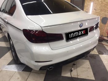 7 999 р. Спойлер багажника M-Performance BMW 5 серия G30 дорестайлинг, седан (2016-2020) (черный глянцевый)  с доставкой в г. Набережные‑Челны. Увеличить фотографию 5