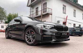 10 999 р. Пластиковые накладки M-порогов  BMW 5 серия  G30 (2016-2020) дорестайлинг, седан  с доставкой в г. Набережные‑Челны. Увеличить фотографию 17