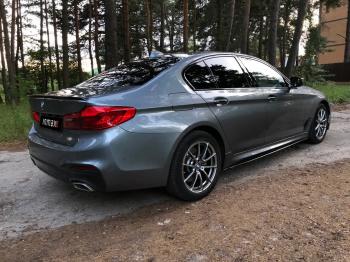 10 999 р. Пластиковые накладки M-порогов  BMW 5 серия  G30 (2016-2020) дорестайлинг, седан  с доставкой в г. Набережные‑Челны. Увеличить фотографию 23