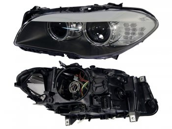 Левая передняя фара SAT (ксенон, LED) BMW 5 серия F10 седан дорестайлинг (2009-2013)