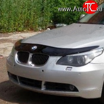 2 699 р. Дефлектор капота NovLine BMW 5 серия E60 седан дорестайлинг (2003-2007)  с доставкой в г. Набережные‑Челны