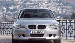 4 999 р. Накладка AC Schnitzer на передний бампер BMW 5 серия E60 седан дорестайлинг (2003-2007)  с доставкой в г. Набережные‑Челны. Увеличить фотографию 2