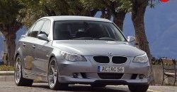 4 999 р. Накладка AC Schnitzer на передний бампер BMW 5 серия E60 седан дорестайлинг (2003-2007)  с доставкой в г. Набережные‑Челны. Увеличить фотографию 4