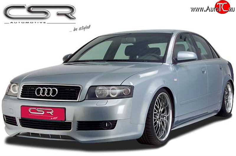 4 399 р. Накладка CSR на передний бампер Audi A4 B6 седан (2000-2006)  с доставкой в г. Набережные‑Челны