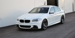 10 849 р. Накладка на передний бампер M-Performance BMW 5 серия F10 рестайлинг, седан (2013-2017) (Неокрашенная)  с доставкой в г. Набережные‑Челны. Увеличить фотографию 6