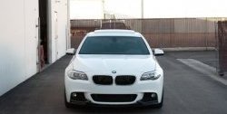 10 849 р. Накладка на передний бампер M-Performance BMW 5 серия F10 рестайлинг, седан (2013-2017) (Неокрашенная)  с доставкой в г. Набережные‑Челны. Увеличить фотографию 7