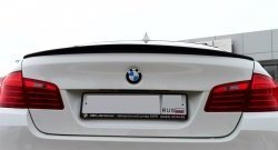 8 799 р. Лип спойлер BSM BMW 5 серия F10 седан дорестайлинг (2009-2013) (Неокрашенный)  с доставкой в г. Набережные‑Челны. Увеличить фотографию 3